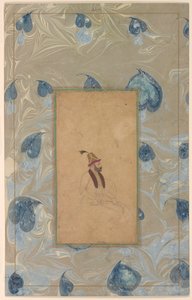 ナディール・シャーの肖像画、18 世紀半ば。 作： Unbekannt