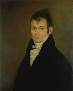 ナサニエル・サールの肖像、カリフォルニア州。 1815年。 作： Unbekannt