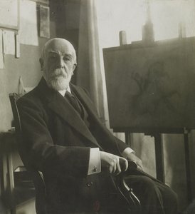 オディロン・ルドンの肖像 1840-1916, 1913. 作： Unbekannt