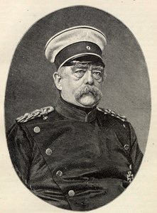 オットー・フォン・ビスマルクの肖像 1815-1898. 作： Unbekannt