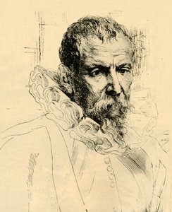 ピーターブリューゲルの肖像、1883年。 作： Unbekannt