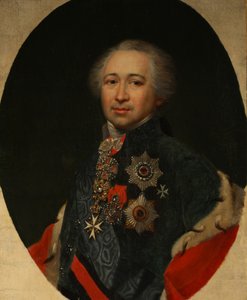 アレクサンドルクラキン王子の肖像1752-1818、1810年代 作： Unbekannt