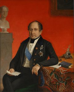1826年から1834年の間に、アレクサンドル王子ニコラエヴィッチゴリツィン1773-1844の肖像 作： Unbekannt