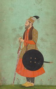ムラド・バクシュ王子の肖像、c。 1655年。 作： Unbekannt