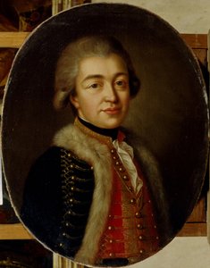 ステパン王子ボリソビッチクラキン1754-1805の肖像、18世紀の後半。