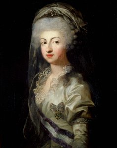 キャロライナ王女の肖像マリアテレサジュゼッパ、パルマ1770〜1804年、18世紀後半