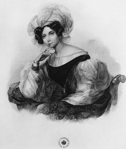 ジナイダ王女の肖像アレクサンドロフナヴォルコンスカヤ1792-1862