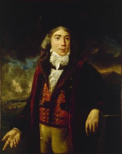 ルネ・ニコラ・デュフリッチ（デジャネット男爵）の肖像 1762-1837年 1798年 作： Unbekannt