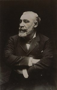 ロドルフ・ジュリアンの肖像、1839～1907年頃。 1890年。 作： Unbekannt