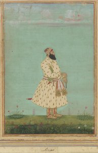 Safdar Jang の肖像画、18 世紀初頭。 作： Unbekannt