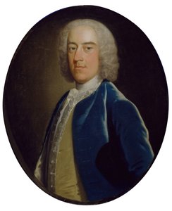 リスター・ホルテ卿の肖像 1720-70 年、第 5 準男爵、1750-1770 年。 作： Unbekannt