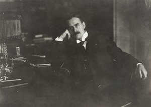 トーマス・マンの肖像1875-1955、1910年頃。 作： Unbekannt