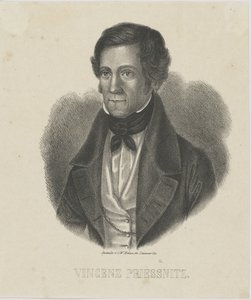 Vincenz Priessnitz 1799-1851の肖像c。 1840。