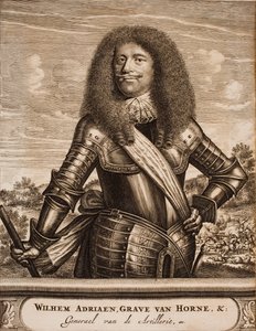 ウィレムアドリアン2世の肖像ヴァンホーン1633-1694差出人：戦争の現場、1675年。 作： Unbekannt