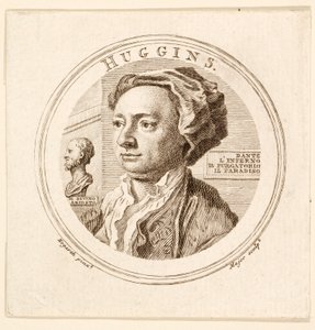ウィリアム・ハギンズの肖像、パブ。 1760年。