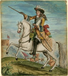 イギリスのウィリアム3世の肖像1650〜1702年、1690年頃