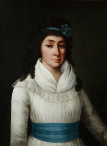 Yelizaveta Petrovna Yankova 1768-1861の肖像、néeRimskaya-Korsakova、1794 作： Unbekannt