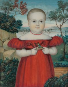 少年の肖像、1840年代。