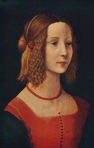 少女の肖像、c1490、c1915 作： Unbekannt