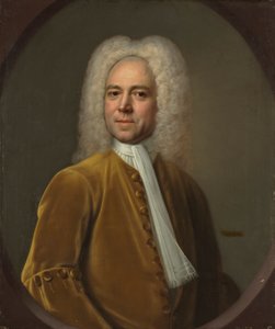 男の肖像c。 1730