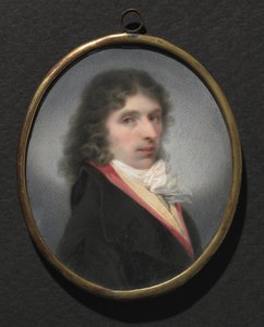 男の肖像c。 1795年。 作： Unbekannt