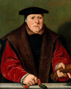 ロザリオの男の肖像、1545年。