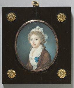 貴婦人の肖像、c。 1795年。