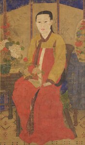 20世紀初頭の女性の肖像1920-40。 作： Unbekannt