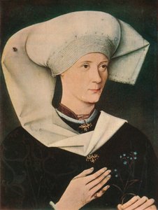 ホーファー家の女性の肖像、1470、1909 作： Unbekannt