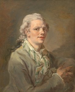 若い男の肖像、おそらくc。 1770年。 作： Unbekannt