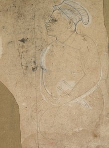 老人の肖像、c。 1700。 作： Unbekannt