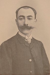 ピアニストで作曲家のアンドレ・メサジェの肖像（1853～1929年）。 作： Unbekannt