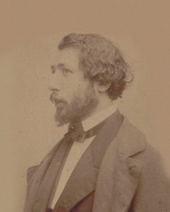 ピアニストで作曲家のチャールズ・ウェーレの肖像画（1825～1883年、1865年頃）。 作： Unbekannt