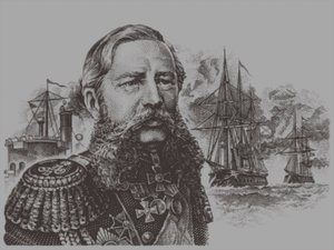 提督グリゴリーイヴァノビッチブタコフ1820-1882、20世紀の肖像 作： Unbekannt