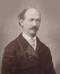 作曲家モーリス・ストラコッシュの肖像 1825-1887年、c。 1870年。 作： Unbekannt
