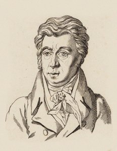 作曲家ピーター・フォン・ウィンターの肖像、1754～1825年、1820年頃。 作： Unbekannt