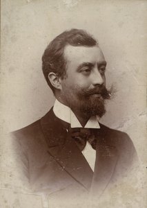 作曲家でオルガニストのアルフレッド・トフトの肖像 1865-1931, 1898. 作： Unbekannt