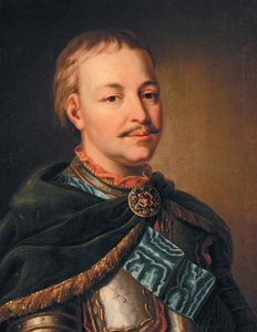 ヘットマンイヴァンマゼパ1639-1709、18世紀後半の肖像画。 作： Unbekannt