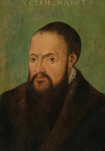 詩人クレマン・マロの肖像 1496-1544年 16世紀前半の作品 作： Unbekannt