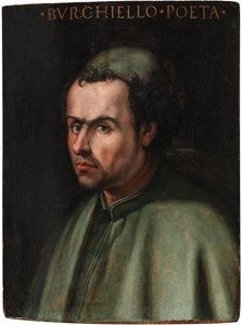 詩人ドメニコ・ディ・ジョヴァンニ・ブルチエッロの肖像 1404-1449年 16世紀 作： Unbekannt