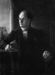 詩人ヨハン・ルドヴィク・ルネベルク1804-1877の肖像 作： Unbekannt