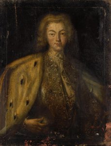 ロシアの皇帝ピーター2世の肖像1715-1730、18世紀 作： Unbekannt