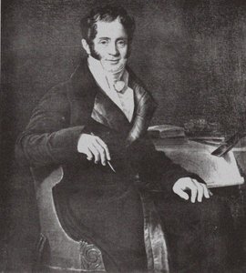 Ch後の建築家Carlo Rossi 1775-1849の肖像ミトワール 作： Unbekannt