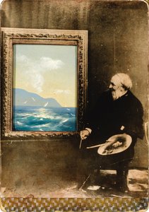 アーティストの肖像Ivan Aivazovsky 1817-1900、1889 作： Unbekannt