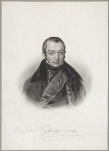著者の肖像Faddei Bulgarin 1789-1859、1841