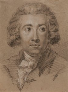 作曲家André Ernest Modeste Grétry 1741-1813（18世紀後半）の肖像。