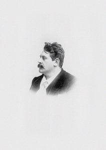 作曲家オイゲン・リンドナーの肖像 1858-1915。 作： Unbekannt