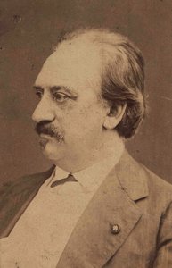 作曲家フリードリッヒ・フォン・フロートウの肖像、1812～1883年頃。 1880年。 作： Unbekannt