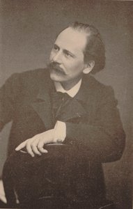 作曲家ジュール・マスネの肖像画（1842～1912年）。 作： Unbekannt