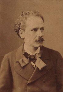 作曲家ジュール・マスネの肖像、1842～1912年、1885年頃。 作： Unbekannt